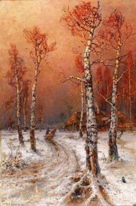 Ambiance Hivernale avec Corbeaux